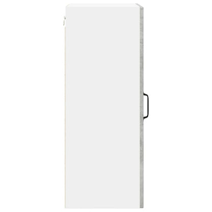 Wall Glass Cabinet LUCCA Concrete Grey 40 x 31 x 80 cm