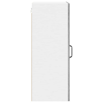 Wall Glass Cabinet LUCCA Grey Sonoma 40 x 31 x 80 cm