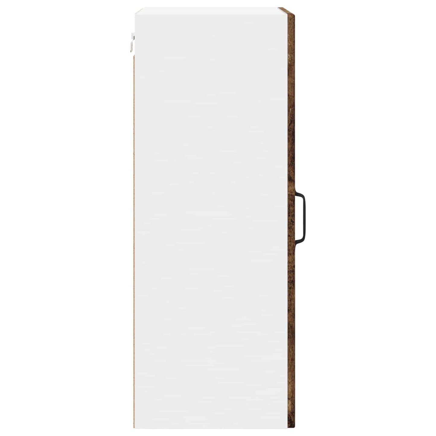 Wall Glass Cabinet LUCCA Old Wood 40 x 31 x 80 cm