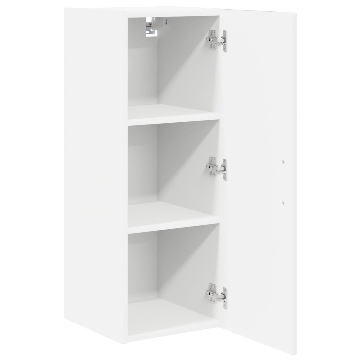 Wall Cabinet LUCCA 2 pcs White Engineered Wood