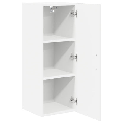 Wall Cabinet LUCCA 2 pcs White Engineered Wood