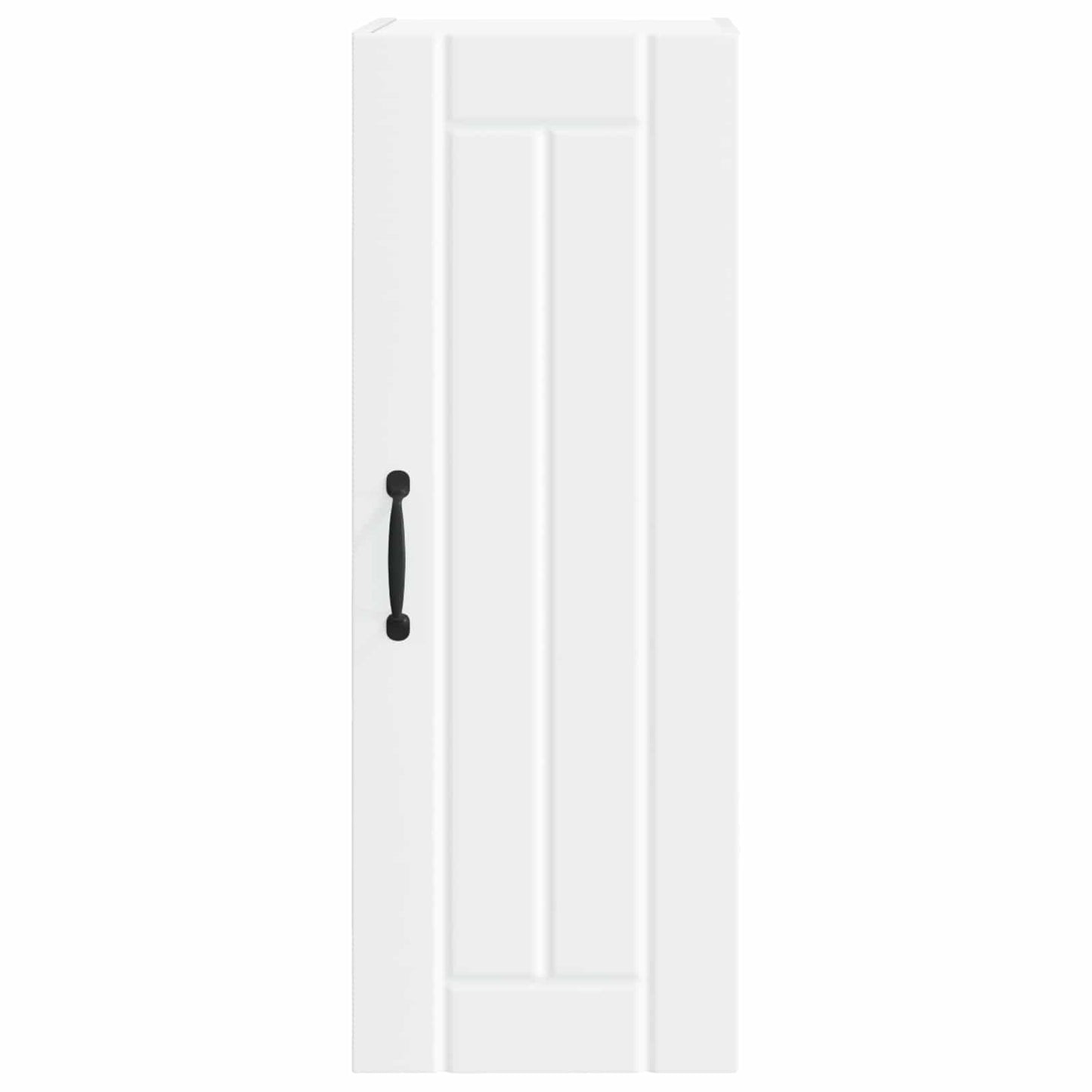 Wall Cabinet LUCCA 2 pcs White Engineered Wood