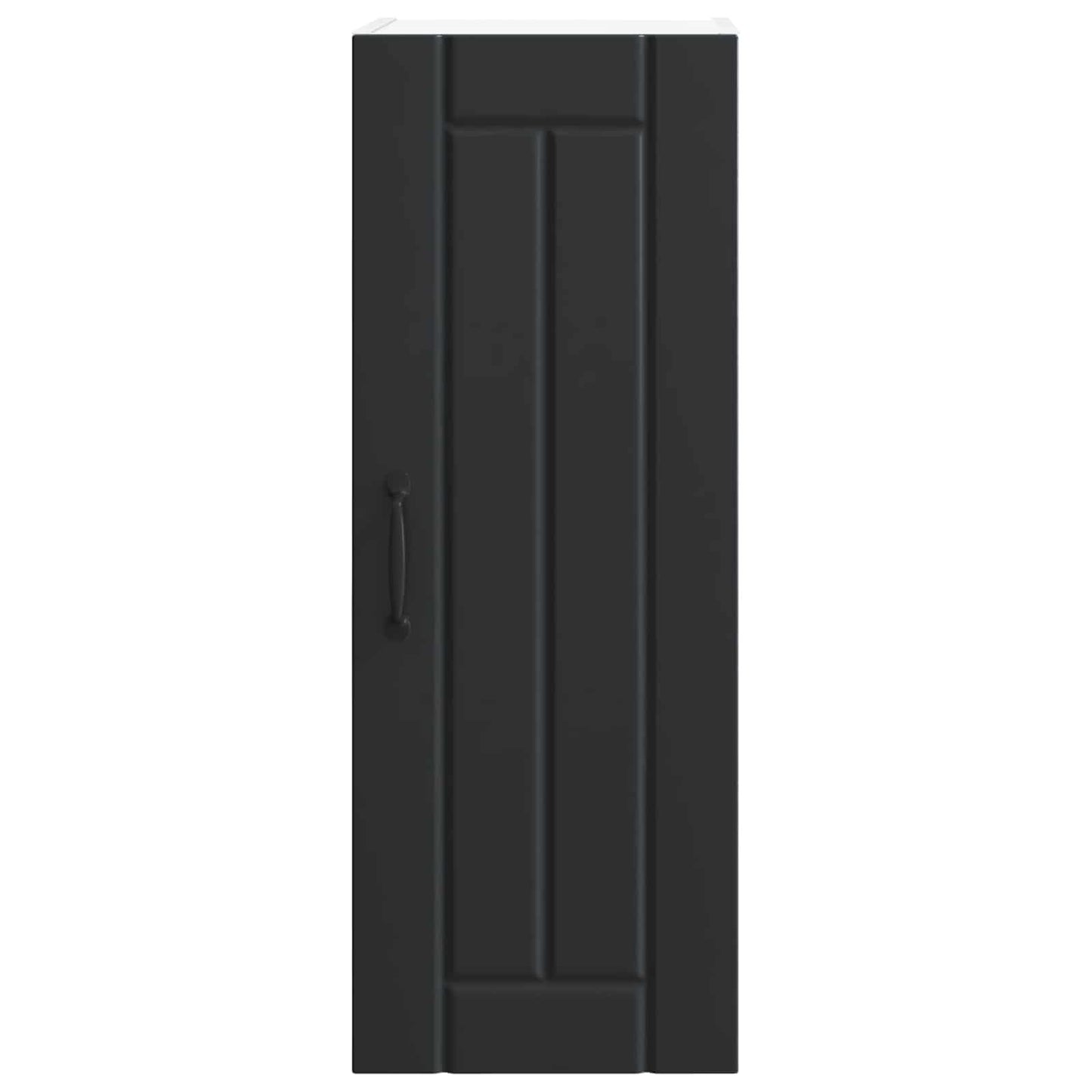 Wall Cabinet LUCCA Black 30 x 31 x 80 cm Engineered Wood