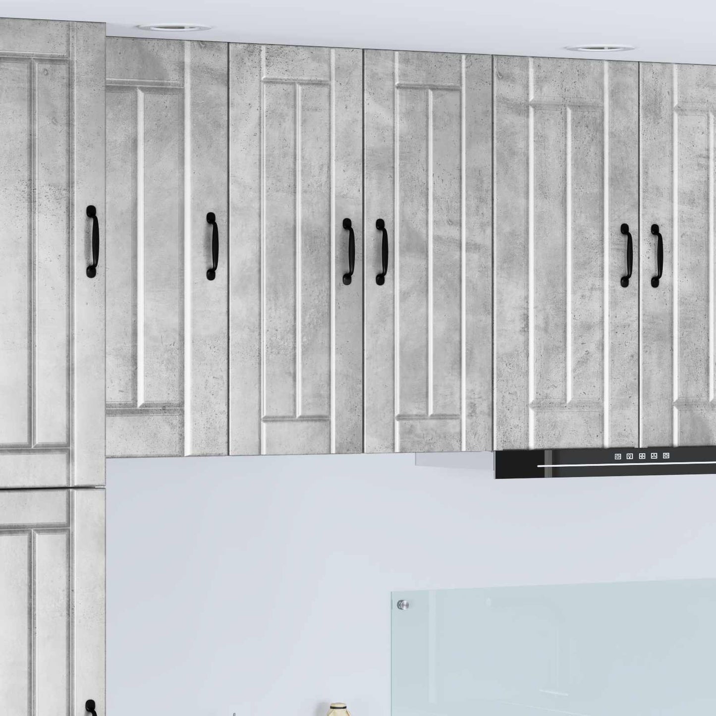 Wall Cabinet LUCCA Concrete Grey 30 x 31 x 80 cm