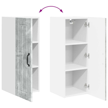 Wall Cabinet LUCCA Concrete Grey 30 x 31 x 80 cm