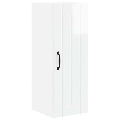 Wall Cabinet LUCCA High Gloss White 30 x 31 x 80 cm