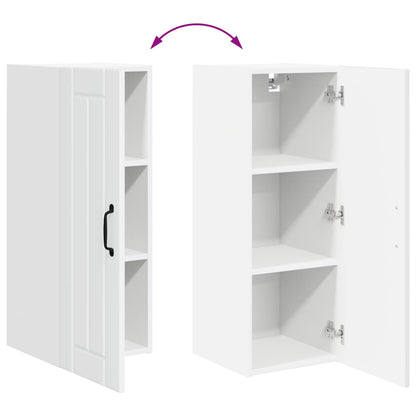 Wall Cabinet LUCCA High Gloss White 30 x 31 x 80 cm