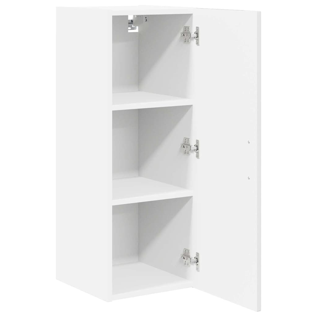 Wall Cabinet LUCCA 2 pcs High Gloss White 30 x 31 x 80 cm
