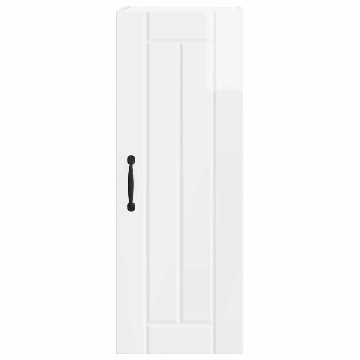 Wall Cabinet LUCCA 2 pcs High Gloss White 30 x 31 x 80 cm