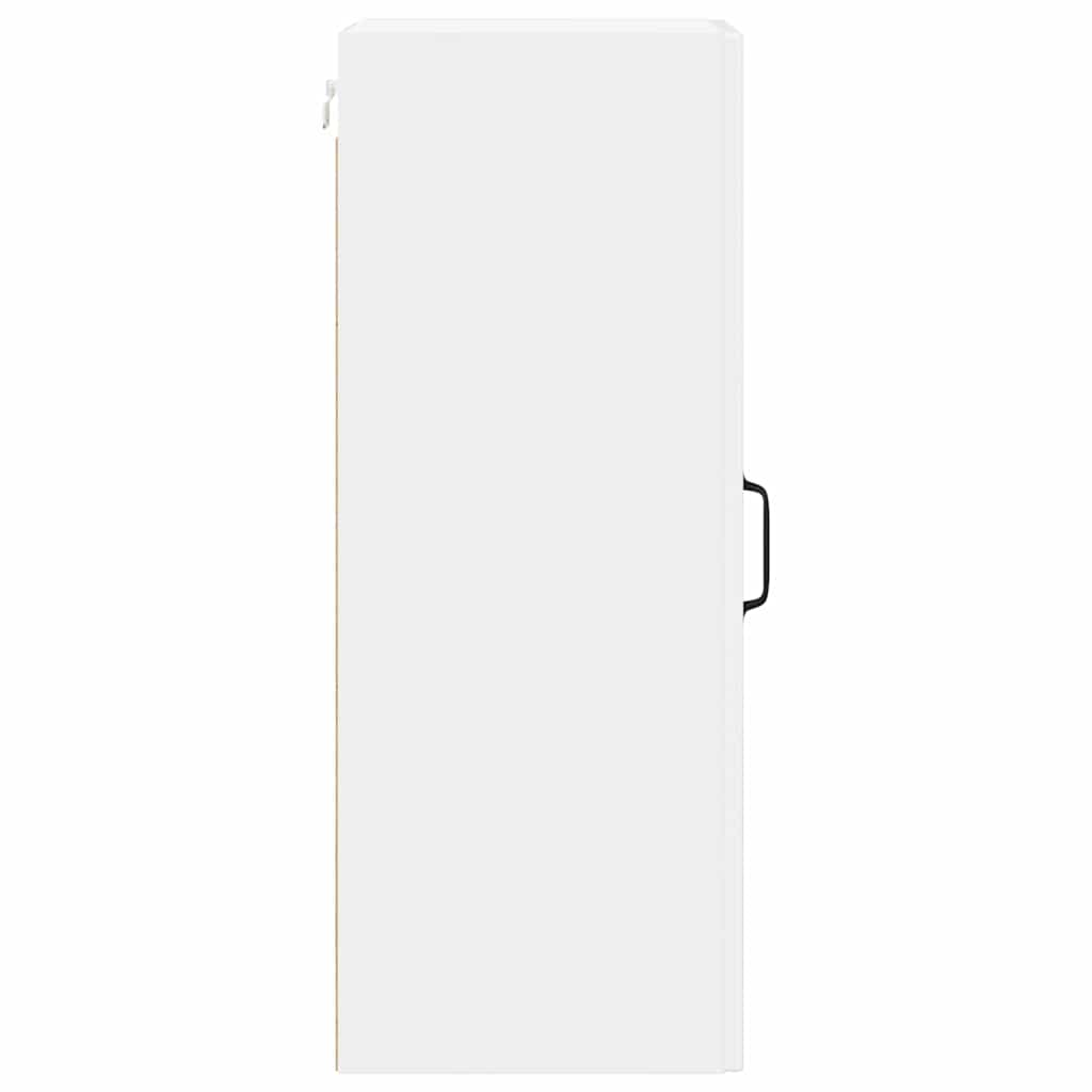 Wall Cabinet LUCCA 2 pcs High Gloss White 30 x 31 x 80 cm