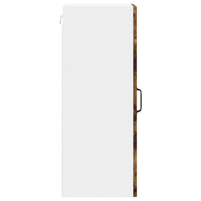 Wall Cabinet LUCCA Smoked Oak 30 x 31 x 80 cm Engineered Wood