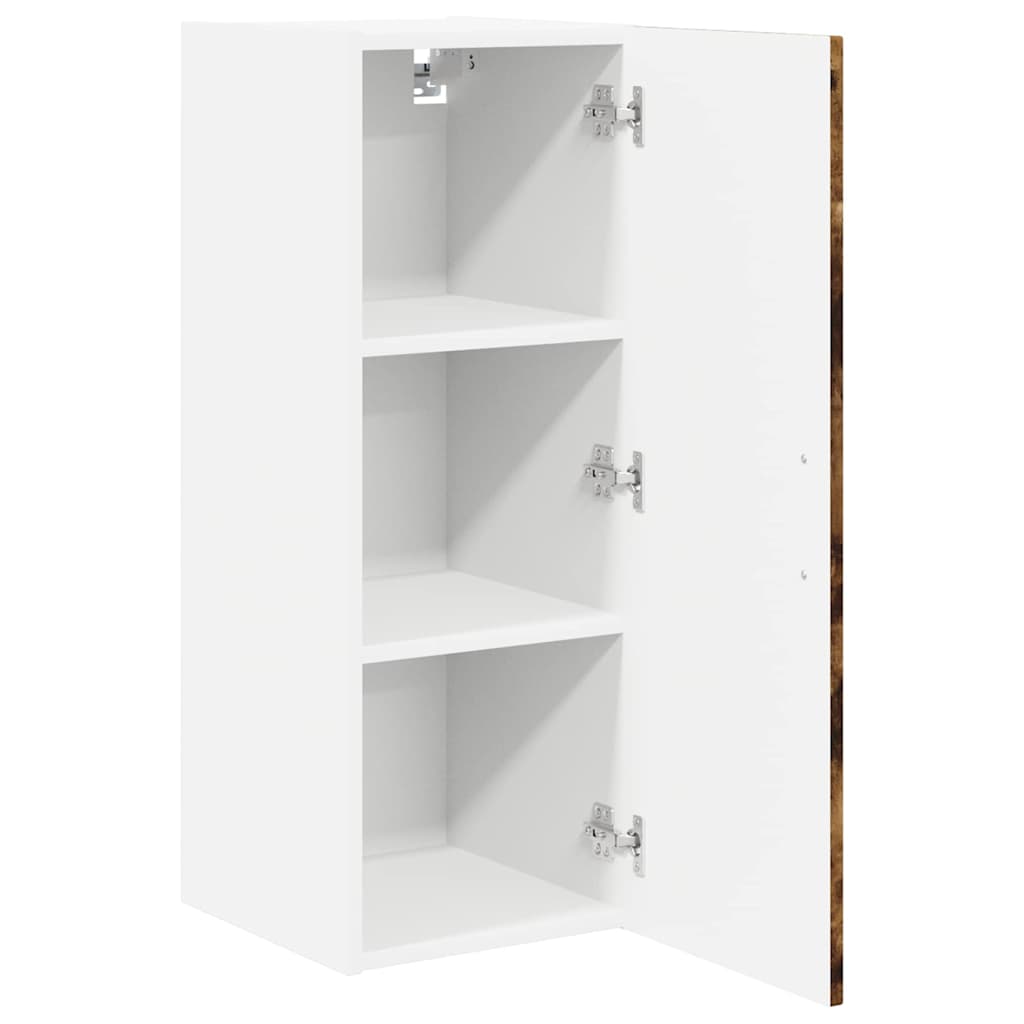 Wall Cabinet LUCCA 2 pcs Smoked Oak 30 x 31 x 80 cm