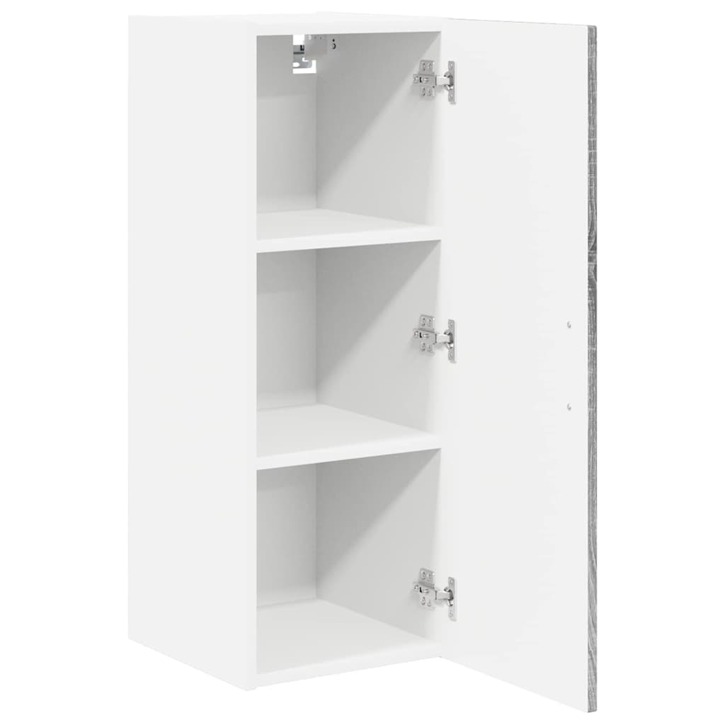 Wall Cabinet LUCCA Grey Sonoma 30 x 31 x 80 cm Engineered Wood