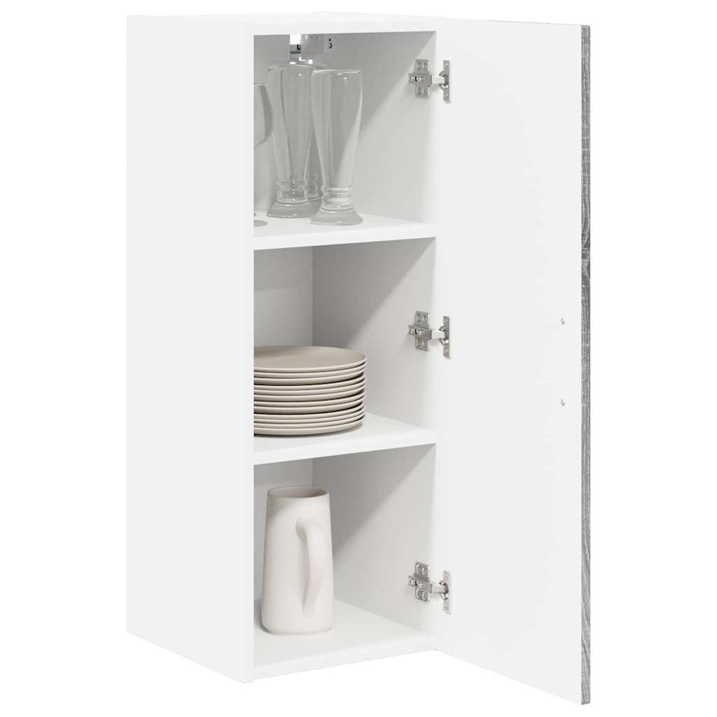 Wall Cabinet LUCCA Grey Sonoma 30 x 31 x 80 cm Engineered Wood