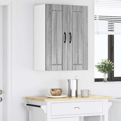 Wall Cabinet LUCCA 2 pcs Grey Sonoma 30 x 31 x 80 cm