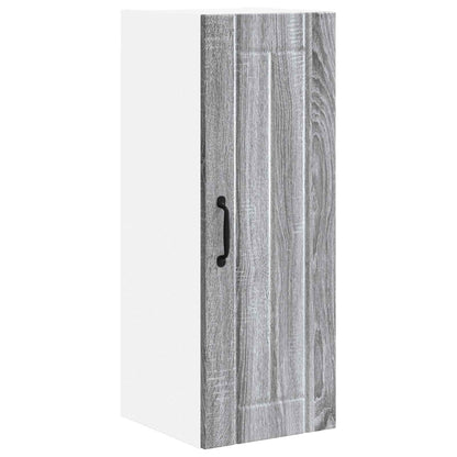 Wall Cabinet LUCCA 2 pcs Grey Sonoma 30 x 31 x 80 cm