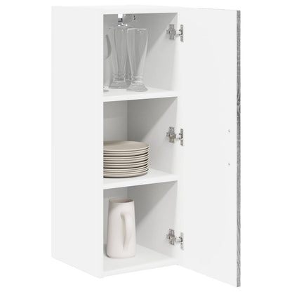 Wall Cabinet LUCCA 2 pcs Grey Sonoma 30 x 31 x 80 cm