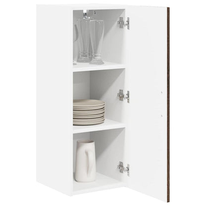 Wall Cabinet LUCCA Brown Oak 30 x 31 x 80 cm Engineered Wood