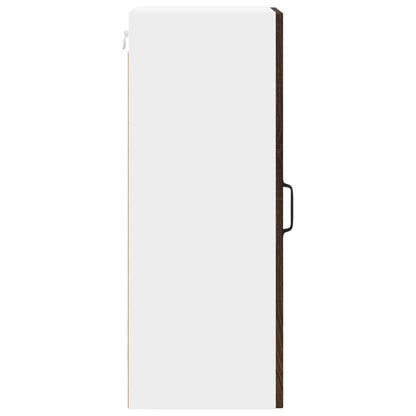 Wall Cabinet LUCCA 2 pcs Brown Oak 30 x 31 x 80 cm