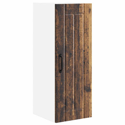 Wall Cabinet LUCCA Old Wood 30 x 31 x 80 cm Engineered Wood