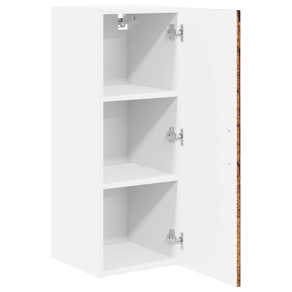 Wall Cabinet LUCCA Old Wood 30 x 31 x 80 cm Engineered Wood