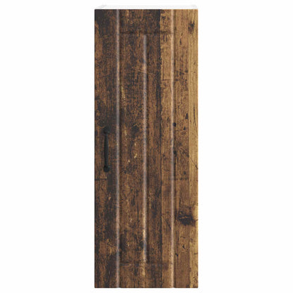 Wall Cabinet LUCCA Old Wood 30 x 31 x 80 cm Engineered Wood