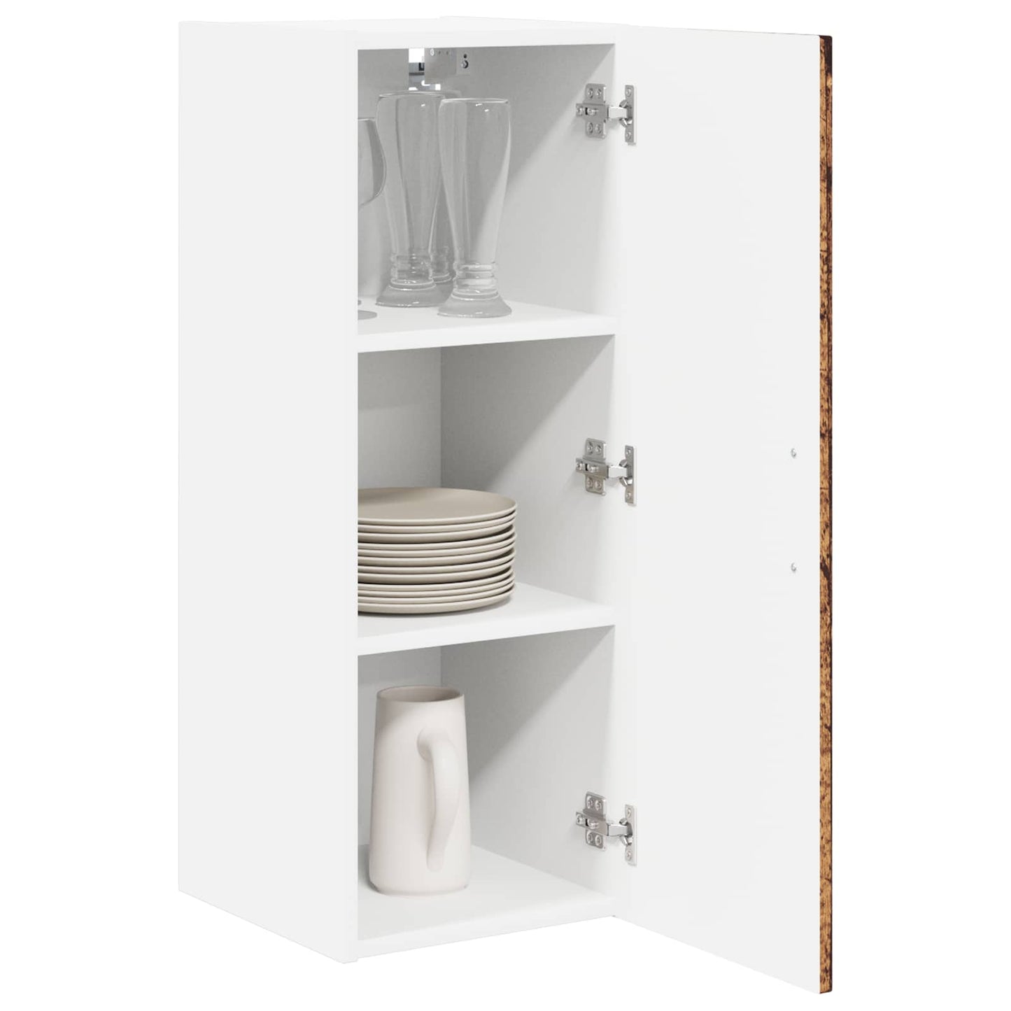 Wall Cabinet LUCCA 2 pcs Old Wood 30 x 31 x 80 cm