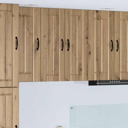 Wall Cabinet LUCCA Artisan Oak 30 x 31 x 80 cm Engineered Wood
