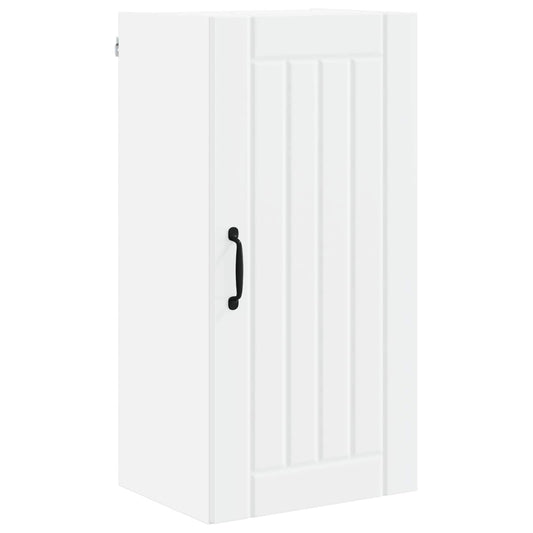 Wall Cabinet LUCCA White 40 x 31 x 80 cm Engineered Wood