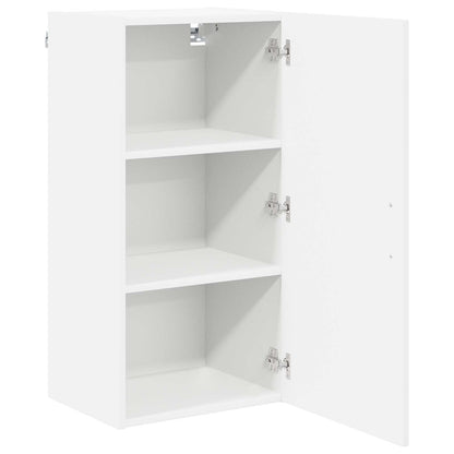 Wall Cabinet LUCCA White 40 x 31 x 80 cm Engineered Wood