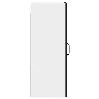 Wall Cabinet LUCCA Black 40 x 31 x 80 cm Engineered Wood