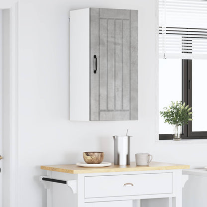 Wall Cabinet LUCCA Concrete Grey 40 x 31 x 80 cm