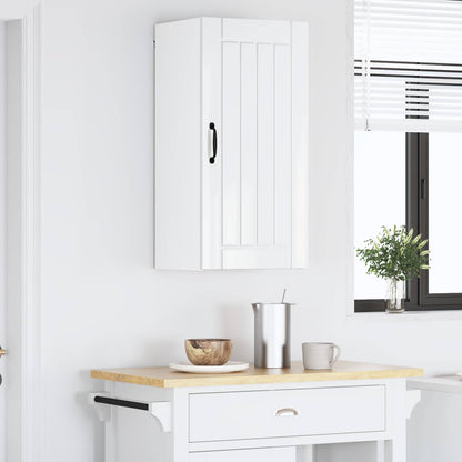 Wall Cabinet LUCCA High Gloss White 40 x 31 x 80 cm