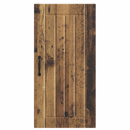 Wall Cabinet LUCCA Old Wood 40 x 31 x 80 cm Engineered Wood