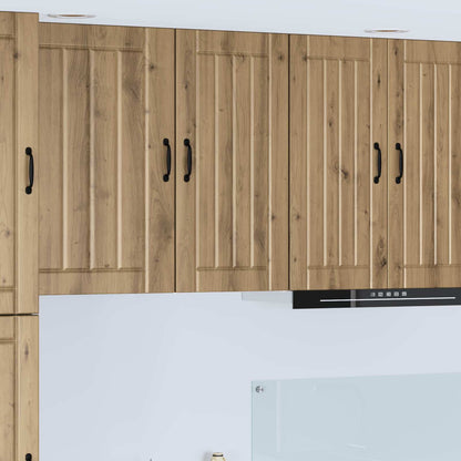 Wall Cabinet LUCCA Artisan Oak 40 x 31 x 80 cm Engineered Wood