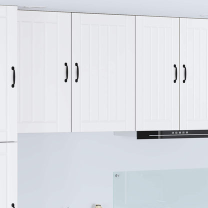 Wall Cabinet LUCCA White 50 x 31 x 80 cm Engineered Wood