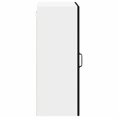 Wall Cabinet LUCCA Black 50 x 31 x 80 cm Engineered Wood
