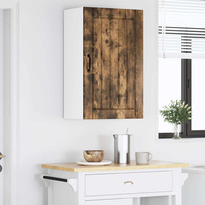 Wall Cabinet LUCCA Smoked Oak 50 x 31 x 80 cm Engineered Wood