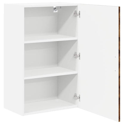 Wall Cabinet LUCCA Smoked Oak 50 x 31 x 80 cm Engineered Wood