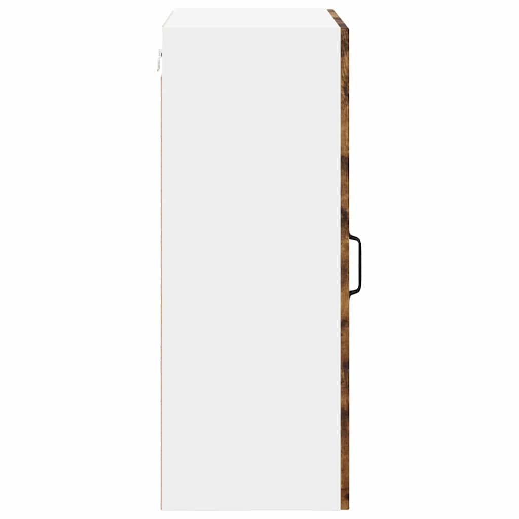 Wall Cabinet LUCCA Smoked Oak 50 x 31 x 80 cm Engineered Wood