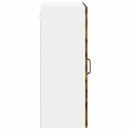 Wall Cabinet LUCCA Smoked Oak 50 x 31 x 80 cm Engineered Wood