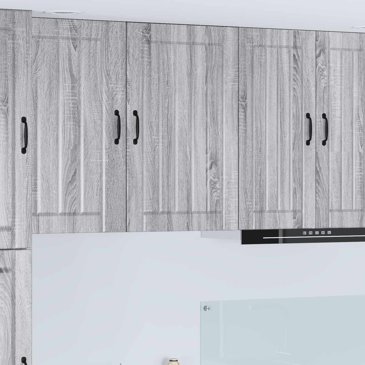 Wall Cabinet LUCCA Grey Sonoma 50 x 31 x 80 cm Engineered Wood