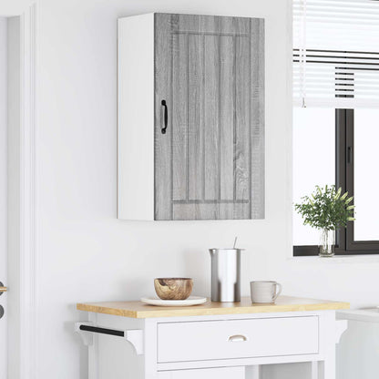 Wall Cabinet LUCCA Grey Sonoma 50 x 31 x 80 cm Engineered Wood