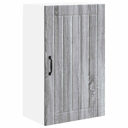 Wall Cabinet LUCCA Grey Sonoma 50 x 31 x 80 cm Engineered Wood