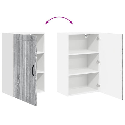 Wall Cabinet LUCCA Grey Sonoma 50 x 31 x 80 cm Engineered Wood