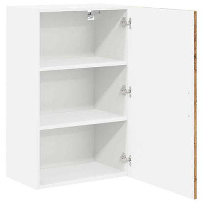Wall Cabinet LUCCA Old Wood 50 x 31 x 80 cm Engineered Wood