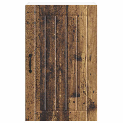 Wall Cabinet LUCCA Old Wood 50 x 31 x 80 cm Engineered Wood