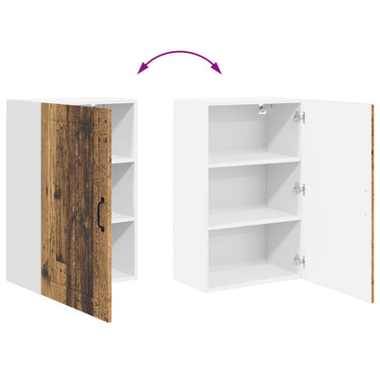 Wall Cabinet LUCCA Old Wood 50 x 31 x 80 cm Engineered Wood