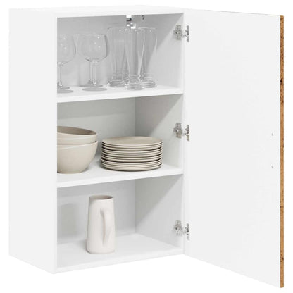 Wall Cabinet LUCCA Old Wood 50 x 31 x 80 cm Engineered Wood