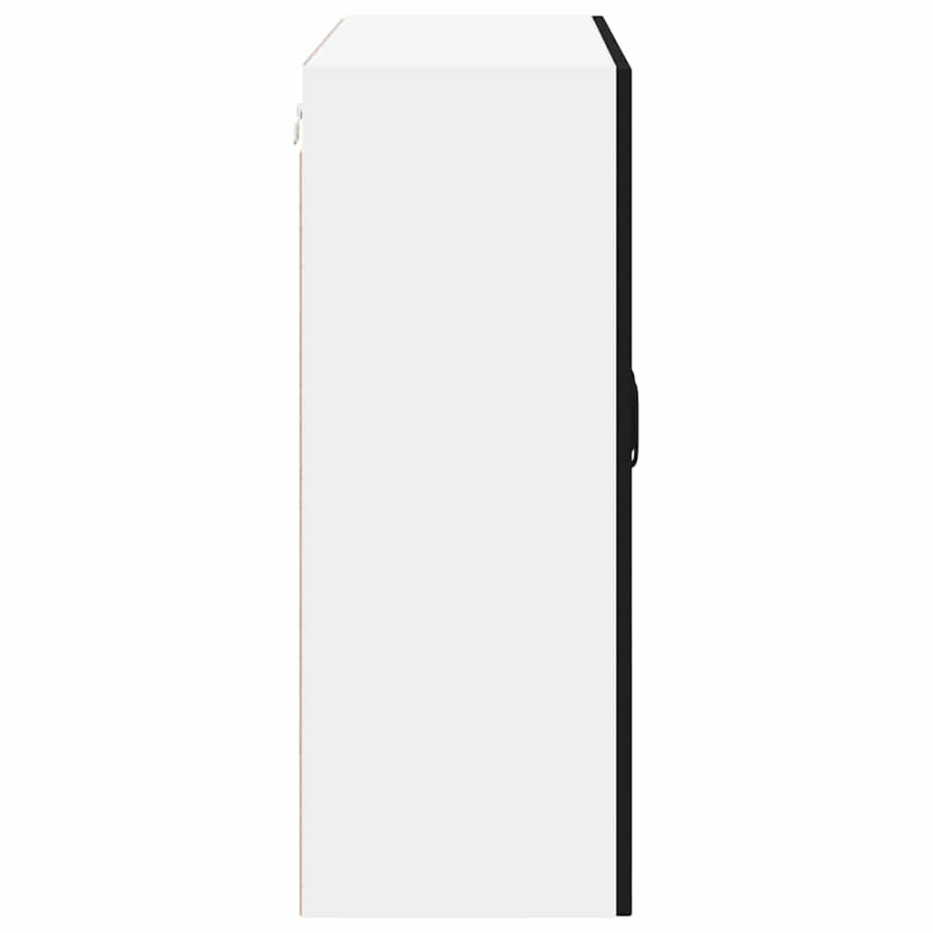 Wall Cabinet LUCCA Black 80 x 31 x 80 cm Engineered Wood